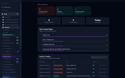 AI Crawler Tracking Guide: Monitor GPTBot, ClaudeBot & SEO Impact